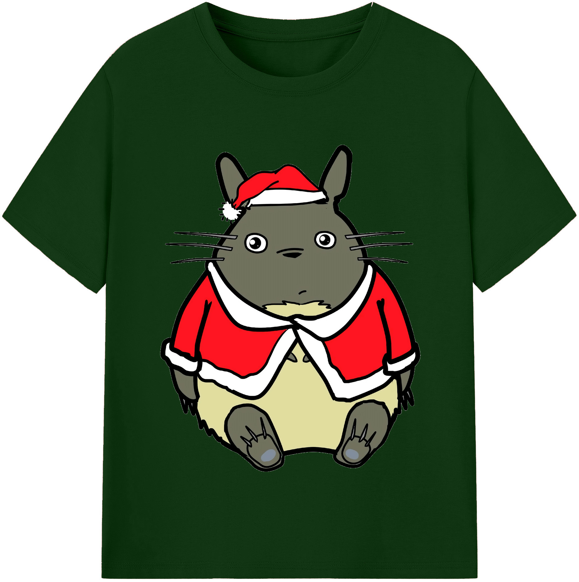 （画像用） となりのトトロ 草壁メイ 草壁サツキ My Neighbor Totoro Satsuki Kusakabe Mei Kusakabe 綿100％半袖Tシャツ（フロントプリント）